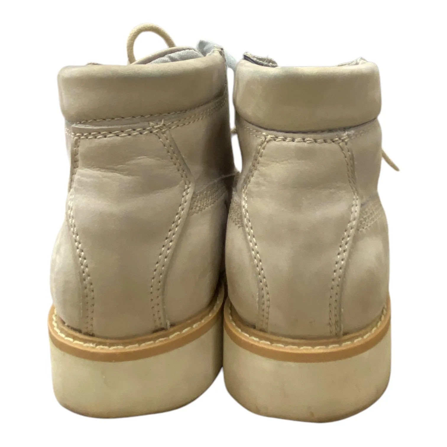 Boots Ankle Flats By Cmc In Ivory, Size: 6 Casual Dress Shoes Canada