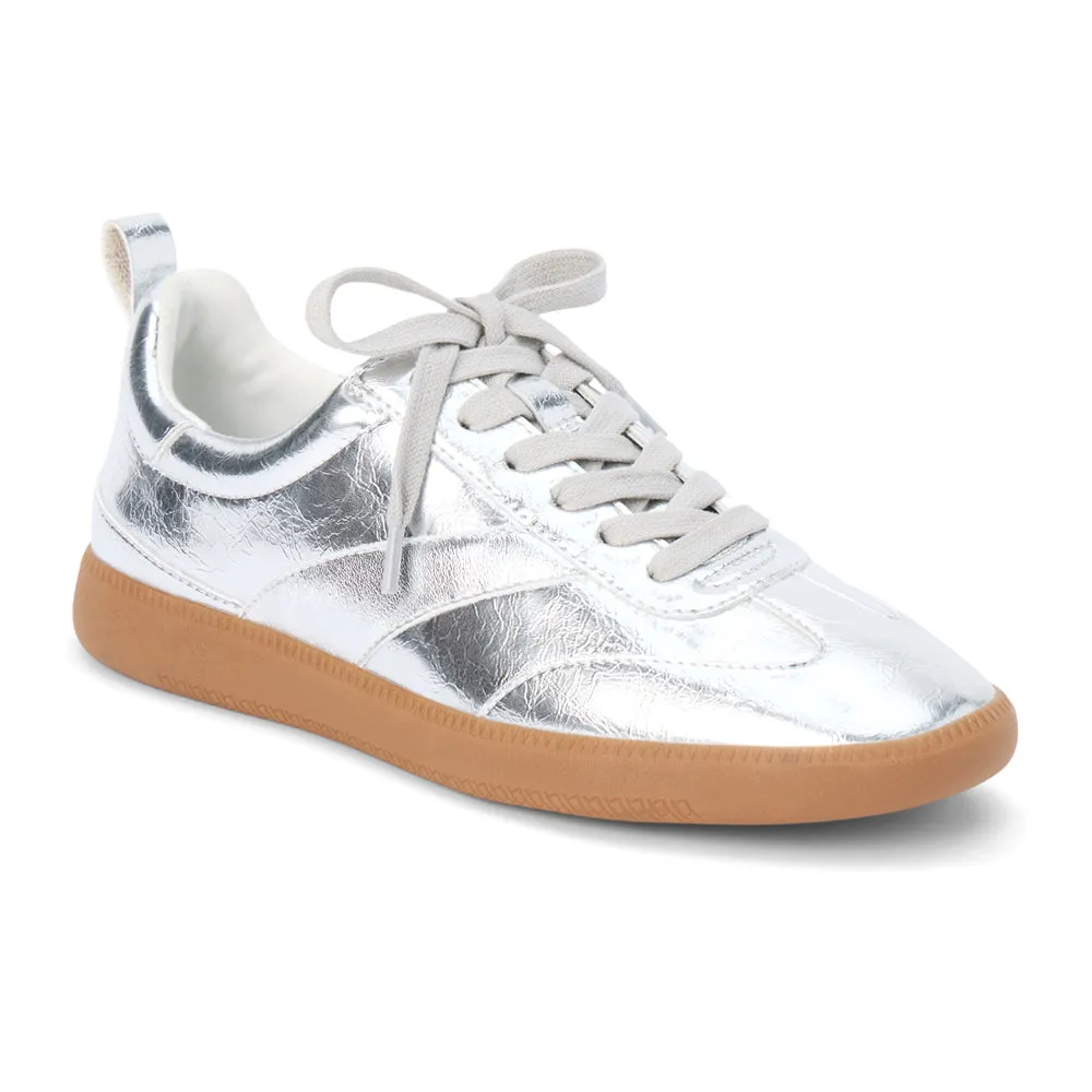 Wylder Metallic Lace Up Sneakers Casual Good Shoes