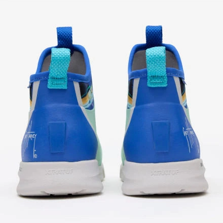 Brown Knee High Boots With Heel Xtratuf Men's 6 in Ankle Deck Boot Sport Guy Harvey - POOL SAILFISH