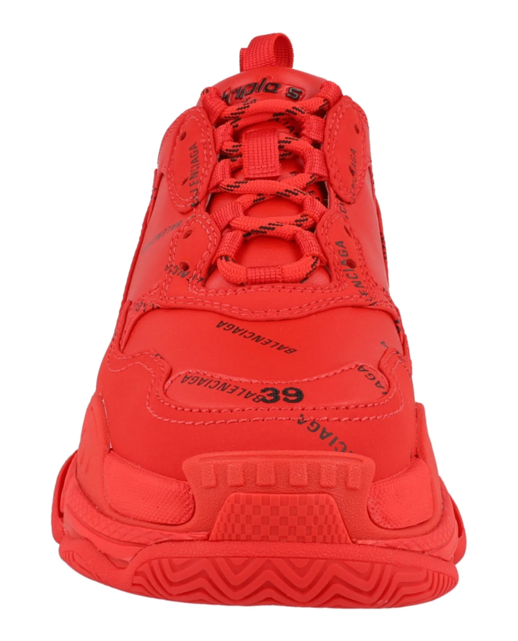 Balenciaga Triple S Allover Logo Sneaker Mens 536737-W2FA1-6010 Basketball Shoes For A Casual Look