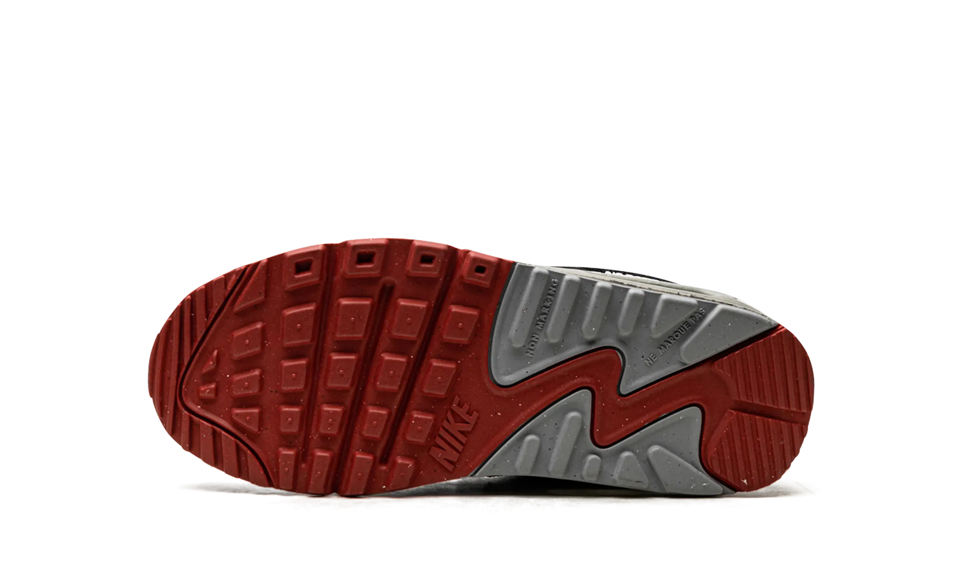 Expensive Nike Running Shoes Air Max 90 GS "LTR Photon Dust Varsity Red"