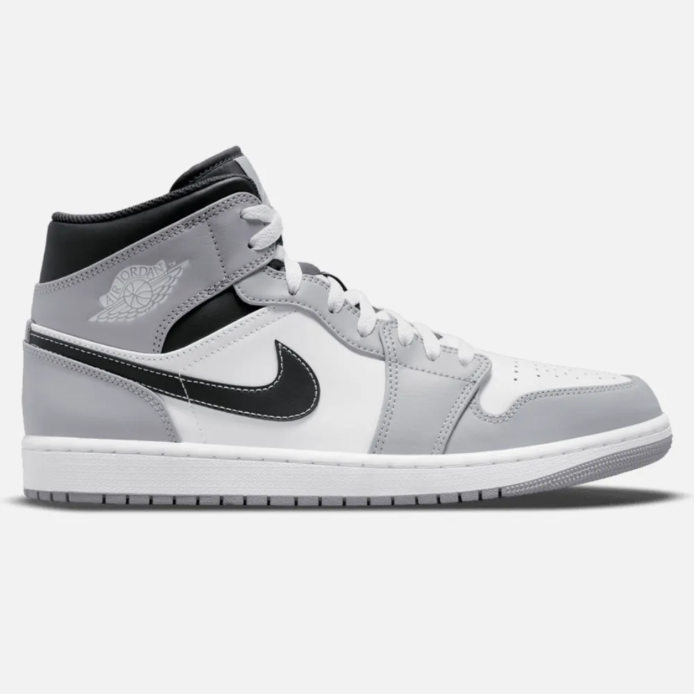 Best Trail Sneakers Air Jordan 1 Mid 'Smoke Grey'