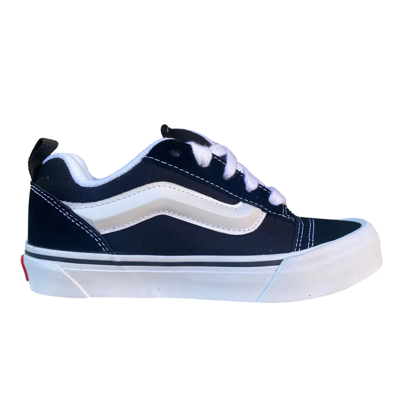 Protective Spray For Sneakers Vans Knu Skool Ragazzi VN000CYU6BT1 | Sneakers Nero-Bianco