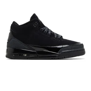 D C Sneakers Air Jordan 3 Retro 'Black Cat' GS (2025)