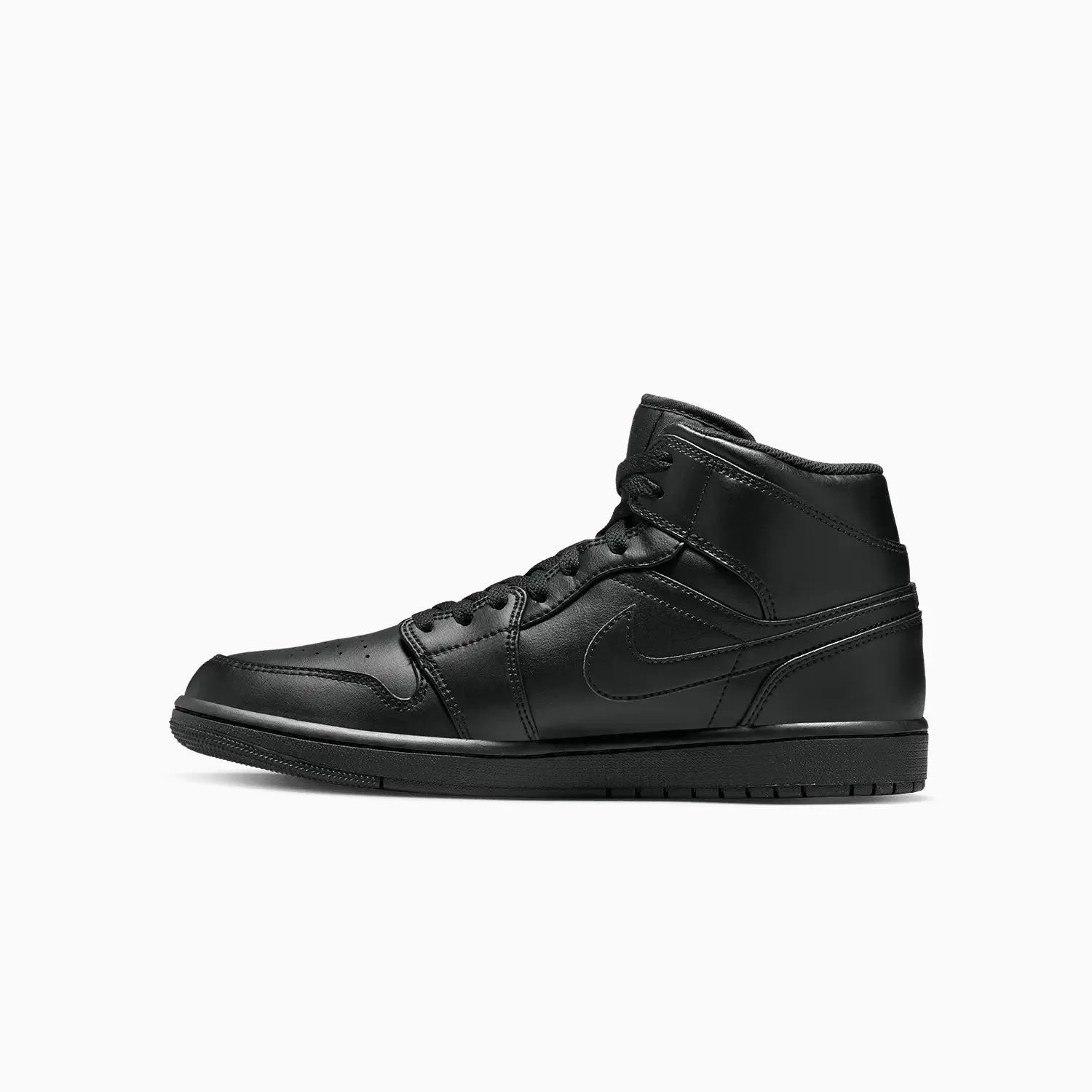 Air Rift Breathe Sneakers Men's Air Jordan 1 Mid "Triple Black"