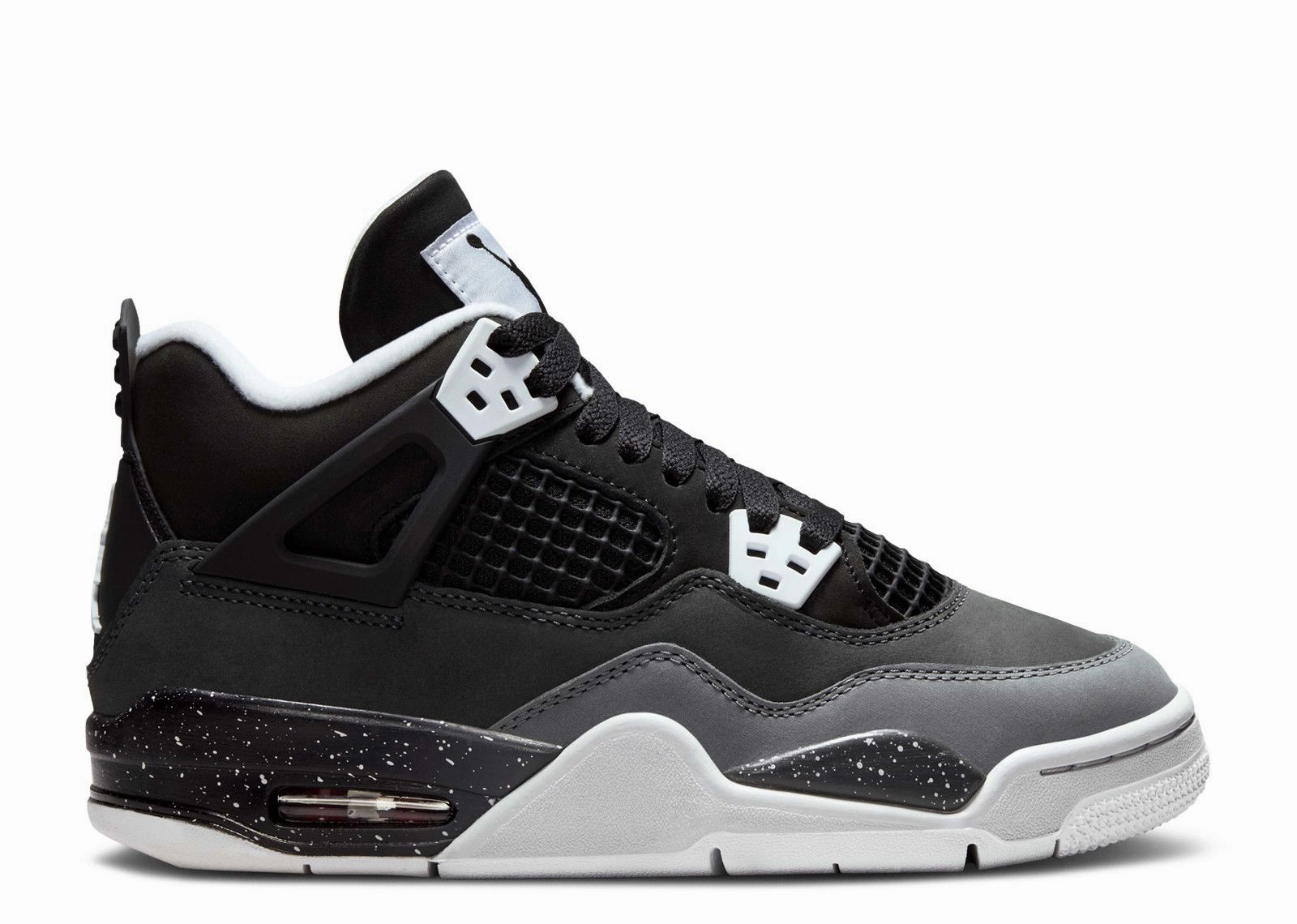 Air Jordan 4 Retro GS "Fear" 2024 (Wilmington Location) Fashionable Walking Sneakers